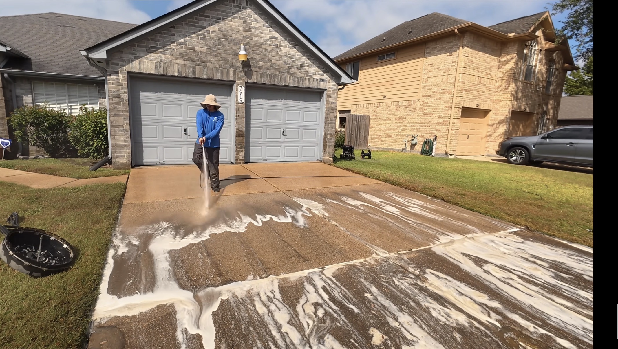 Driveway Cleaning & Community Help