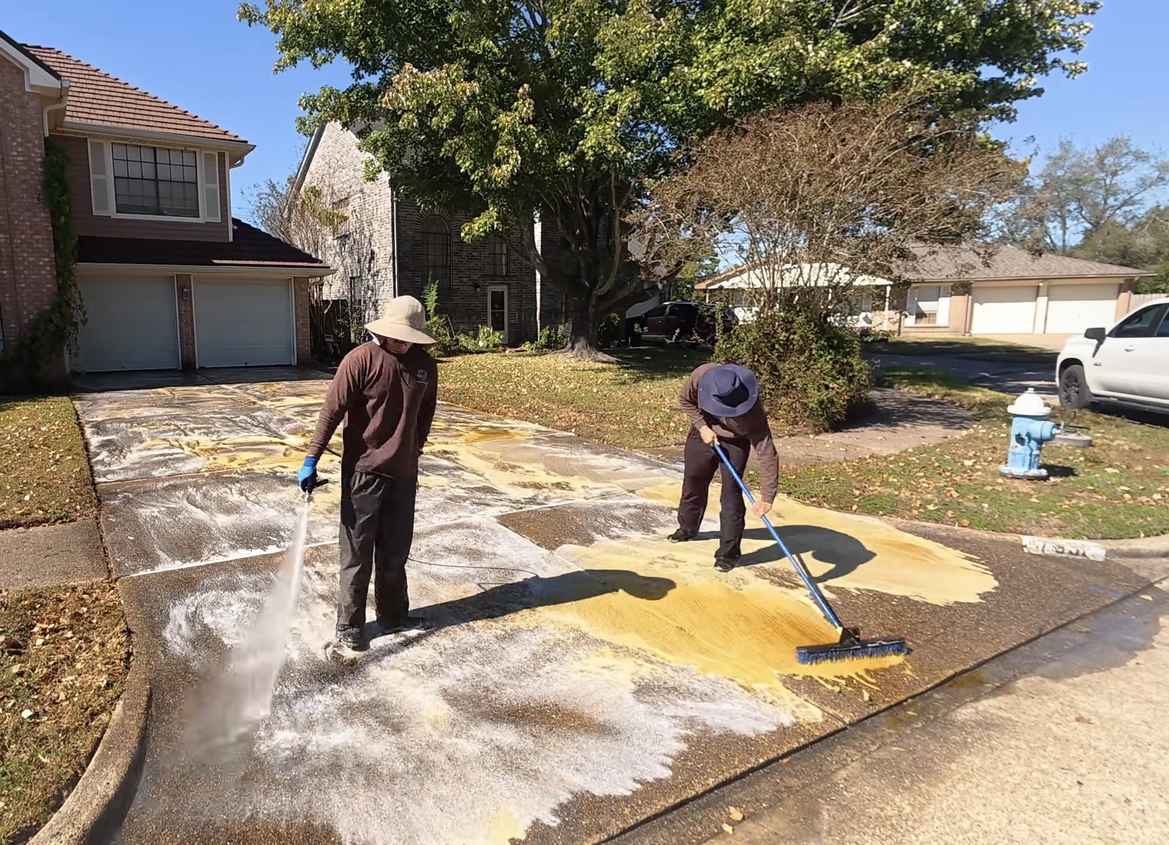 Deep Driveway Cleaning